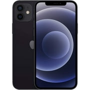 Restored Apple iPhone 12 64GB (Cricket Wireless) Black (Refurbished)