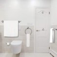 thumbnail image 4 of YYAO 6-Piece Bathroom Hardware Set, Bathroom Wall-Mounted Stainless Steel Towel Rack Set, Brushed Nickel, 4 of 8