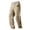 Khaki, variant on Mens Straight Leg Linen Pants Elastic Drawstring Side Pockets Wrinkle Breathable Lightweight Beach Loose Walking Casual Plus Size Summer Sports Pants