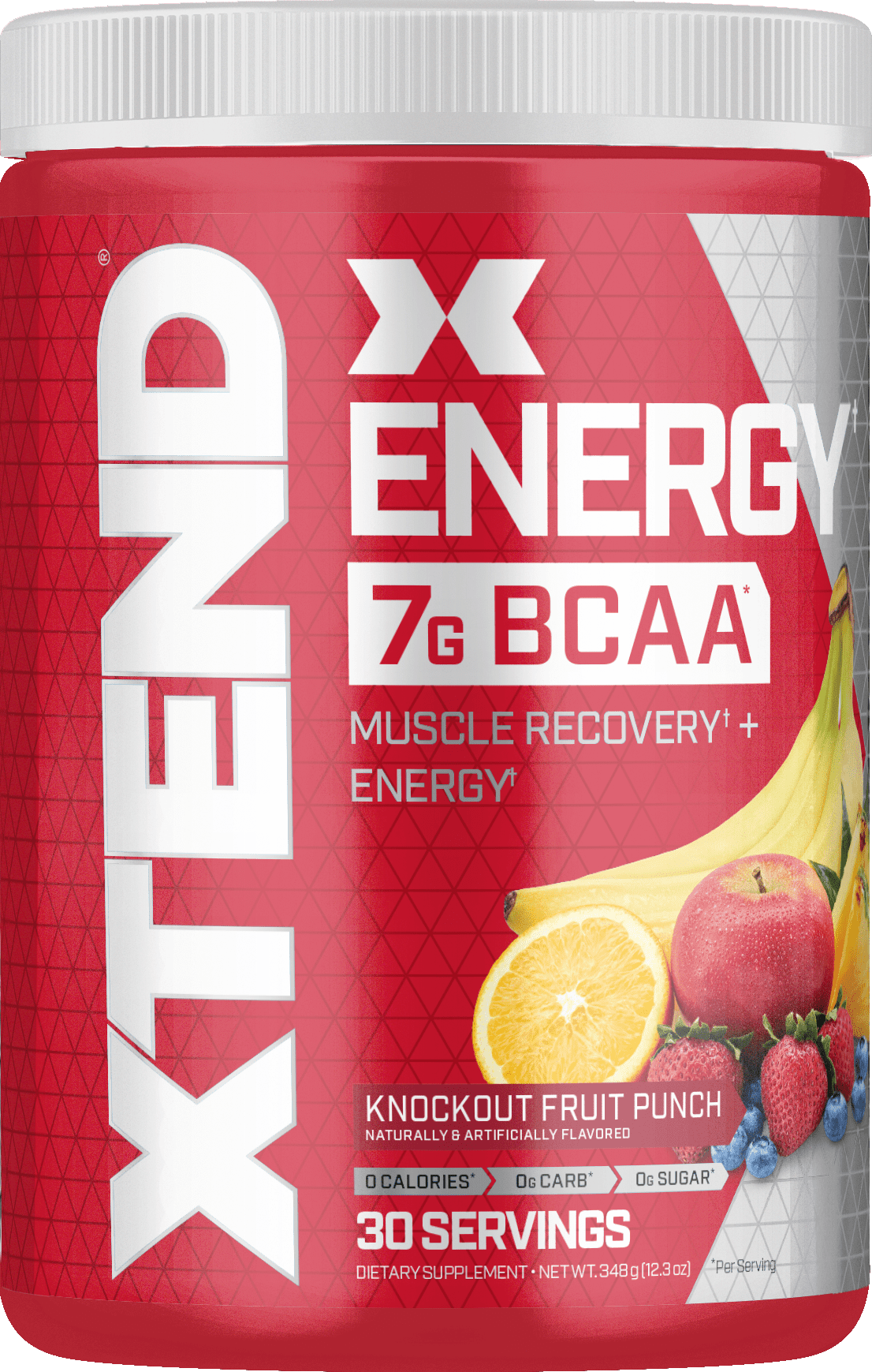 Xtend Energy BCAA Powder, 125mg Caffeine + Sugar Free Pre Workout