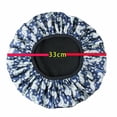 thumbnail image 2 of Triple Layer Women Sleeping Hat Bathroom Products Bath Showering Accessories Hair Beanie Bath Hair Caps Shower Cap Bonnet 9, 2 of 8