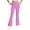Pink-27, variant on Ugoldhm Winter Flare Pants for Girls - Elastic Waist Stretch Bell Bottoms for Warm & Fashion, Sizes 5-16 Years