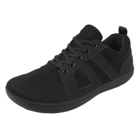 Sexlip Womens Breathable Mesh Sneakers Lace Up Comfortable Lightweight Walking Shoes Fashion Oversized Athletic Workout Shoes Black 41