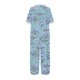 thumbnail image 5 of Puntoco-Conjunto de traje de dos piezas para mujer, top corto con cuello redondo y pantalones informales, estampado de verano, liquidación Puntoco Puntoco-3461, 5 of 5