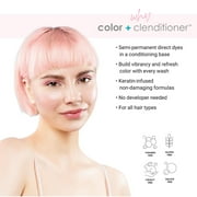 Keracolor Semi Permanent Hair Dye 3 in 1 Clenditioner, Light Pink, 33.8 fl oz