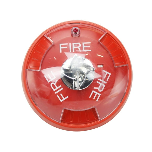 Wheelock Série STCR Rouge Monté au Plafond Signal d'Alarme Incendie Stroboscope