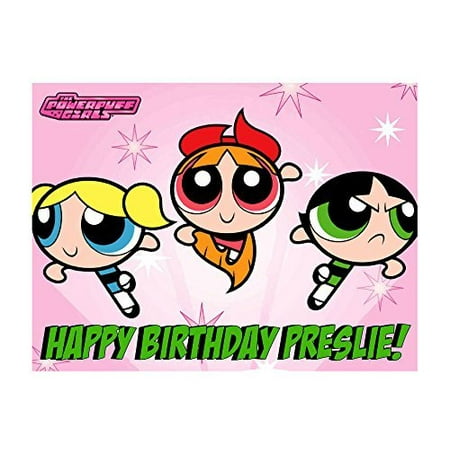 Powerpuff Girls Edible Party Decoration Cake Topper Walmart Com