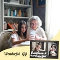 thumbnail image 4 of MDF Double Photo Frames Display Photo Frame Rectangle with Word Butterfly 200x320mm, 4 of 7