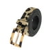 thumbnail image 1 of CINTURONES RETRO DE LEOPARDO INSPIRE CHIC PARA MUJER, ANCHO DE 0.7" CINTURILLA DE PIEL SINTÉTICA PARA PANTALONES VAQUEROS Y VESTIDOS 44.1x0.7" (LxA) NEGRO CAQUI, 1 of 6