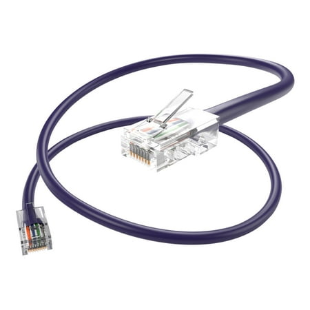 UPC: 0893339014714 | UNC Group – Patch cable – RJ-45 (M) to RJ-45 (M) – 15 ft – UTP – CAT 6 – stranded – purple