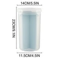 thumbnail image 2 of 1.5L Transparent Plastic Food Storage Container Box - Airtight Dry Food & Snack Organizer for Pantry & Refrigerator, 2 of 3