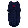 thumbnail image 3 of Robes d'Été Aguichant pour Femmes Mode Hiver Grande Taille Décontractée Ample avec Poches Robe Imprimée Aguichant Manches Longues pour Femmes en Liquidation, 3 of 3