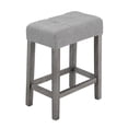 thumbnail image 6 of CQSXDA Functional Bar Table Set with Power Outlet, 4 Piece Industrial Dining Set for Living Room, Dining Room, and More，Gray, 6 of 13