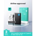 thumbnail image 5 of INIU 45W Fast Charging Portable Charger, 40% Smaller 10000mAh with Detachable Cable, Flight-Safe Travel Power Bank, USB C External Battery Pack for iPhone 17 16 Pro iPad Samsung S25 Google etc, Black, 5 of 11