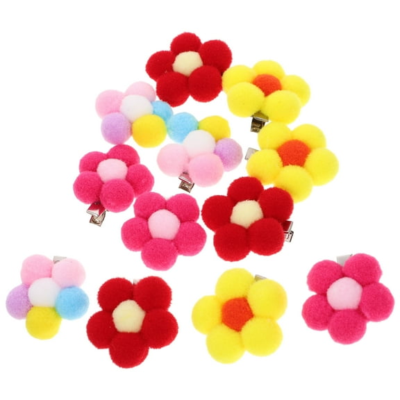 PAMINGONO 12Pcs Round Hair Accessories for Girls and Women Non Slip