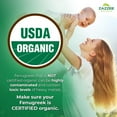 thumbnail image 3 of Zazzee USDA Organic Fenugreek 6000 mg – 120 Vegan Capsules – Concentrated 30:1 Extract for Maximum Potency – Pure Organic Seed Extract – Supports Lactation & Wellness – Vegan • Non-GMO • Made in USA, 3 of 12