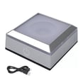 thumbnail image 2 of JINGT Square LED Light Base for Crystal Artwork Colorful Lighting Display Stand ball, 2 of 7
