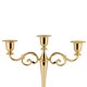thumbnail image 5 of Portavelas de 9.8 pulgadas, candelabro de metal para 3 velas para eventos formales, bodas, decoración de fiesta de la iglesia, Halloween, candelabro de vela cónica, pieza central de decoración elegant EOTVIA No, 5 of 7