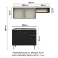 thumbnail image 3 of Cocina Integral Completa Modular Madesa Emilly Con Tarja M 5, 3 of 5