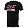 UFC Reebok Fan Gear Fight Week T-Shirt - Black