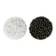 thumbnail image 1 of 1000 Unidades 6mm Plástico Imitación Perla de Faux Espaciador, Granos Sueltos Rellenos Florero para DIY Joyería Que Negro, 1 of 9