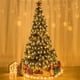 thumbnail image 5 of Cortinas brillantes, copos de nieve de 4 metros, 19 copos de nieve colgantes, modernas y cálidas luces navideñas blancas., 5 of 5