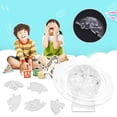 thumbnail image 4 of Translucent Crystal Blocks, Plastic DIY Puzzle Blocks DIY Puzzle Blocks,  Shape 40Pcs 3D for -Shaped Toy Display Rack Table, 4 of 7