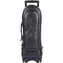 Gard Single Trumpet Wheelie Bag 1-WBFLK Black Ultra Leather