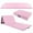 Light Pink, variant on Costway 10' x 4' x 2" 4-Panel Folding Exercise Mat with Carrying Handles for Gym Yoga Black