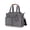 Gray, variant on Diaper Bag Tote with Pacifier Holder Case for Mom and Dad, Multi-Function Travel Diaper Bag with Adjustable Shoulder Strap and Insulated Pockets, Black