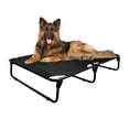 thumbnail image 1 of Cama Elevada para Perro tamaño Extra Grande, Transpirable, Lavable, Antideslizante, 122x92x18 cm (Mod KM-EG) (Negro), 1 of 9