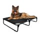 thumbnail image 1 of Cama Elevada para Perro tamaño Extra Grande, Transpirable, Lavable, Antideslizante, 122x92x18 cm (Mod KM-EG) (Negro), 1 of 9