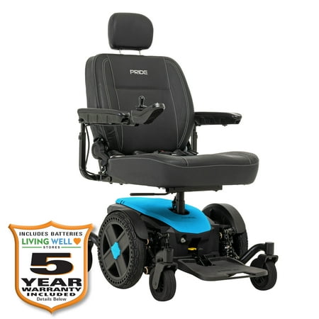 Pride Jazzy EVO 614 HD Heavy Duty Power Wheelchair, 450 Lbs. Weight Capacity