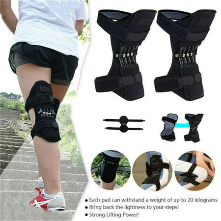 Joint Support Knee Pads, Knee Patella Strap, Power Lift Spring Force, Tendon Brace Band Pad for Arthritis Tendonitis Gym