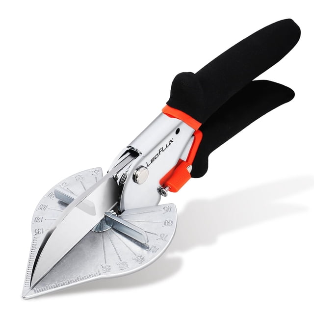 Tijeras ingletadoras LeafLux LFXP3101S para molduras de madera 45°-135°