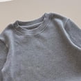 thumbnail image 4 of JUMEYU Baby Tees Youth Girls Long Sleeve Shirts Kids Teens Sports Tees Long Sleeve Shirts for Teen Girls 18 24 Months (Grey,18-24 Months), 4 of 6