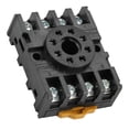 thumbnail image 2 of Base De Relé De Alimentación, Base De Relé Para MK2P, Relé De Tiempo De Instalación De Riel De 220 V CA Para Relé JQX-13F LY2N-J HH62P OTVIAP Relay Base, 2 of 8