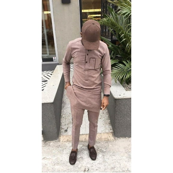 Men's Traditional Wear, African Men's Wear, African Men's Clothing, African Wedding Suit, Groomsmen Suit, Groom's Suit, Men's Senator Suit