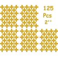 thumbnail image 3 of 125 Pcs/Swiss Cross Gold Plus Sign Wall Decals 2 Inch- Removable Wall Decals for Kids Room Decoration + Vinyl Decor by Bugybagy (Gold), 3 of 3