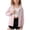 Pink, variant on Kids Sun Protection Jacket for Girls Lightweights Hooded Mesh Side Zip Up Breathable Summer Coat for Boys Outdoor