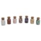 thumbnail image 2 of Botella de los deseos Cristal natural Piedras irregulares Botella a la deriva Piedras preciosas Meditación Curación Decoración Regalo, 2 of 8