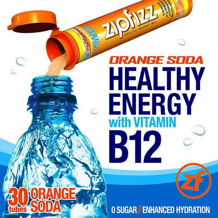 Zipfizz Healthy Energy Drink Mix, Vitamin Mineral Electrolyte