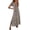 A Multicolor, variant on Womens Summer Dresses Womens Spring And Summer V-Neck Solid Casual Short Sleeved Long Dress I Multicolor M