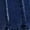 Dark Blue, variant on Women's Plus Size Distressed Denim Pants, Mid-Rise Elastic Waist Vertical Frayed Stripe Jeans, Spring Summer Stretch Casual Trousers for Daily Wear Dark Blue