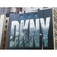thumbnail image 2 of Braithwaite, Bruce 18x14 White Modern Wood Framed Museum Art Print Titled - DKNY mural, 2 of 4