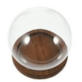 thumbnail image 4 of MOVTOTOP Miniature Glass Display Dome Round Plant Dome 1 Set Glass Display Case with Base, 4 of 8