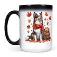 thumbnail image 2 of Welcome Fall Border Collie Enjoys School Time Autumn Fall Leaves Heat Color Changing Mug Borders Dog Lovers Gifts Idea Magic Coffee Mug - 02013, 2 of 4