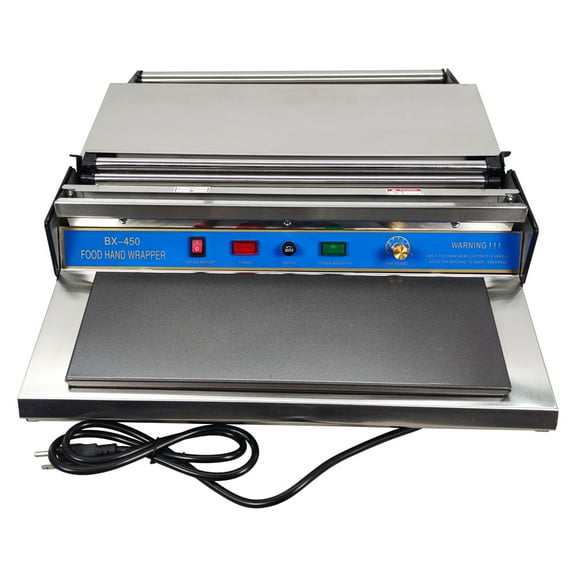 17" 450mm Hand Wrapping Machine Wrapper Strech Film Sealer Sealer Heat Cutting Sealer