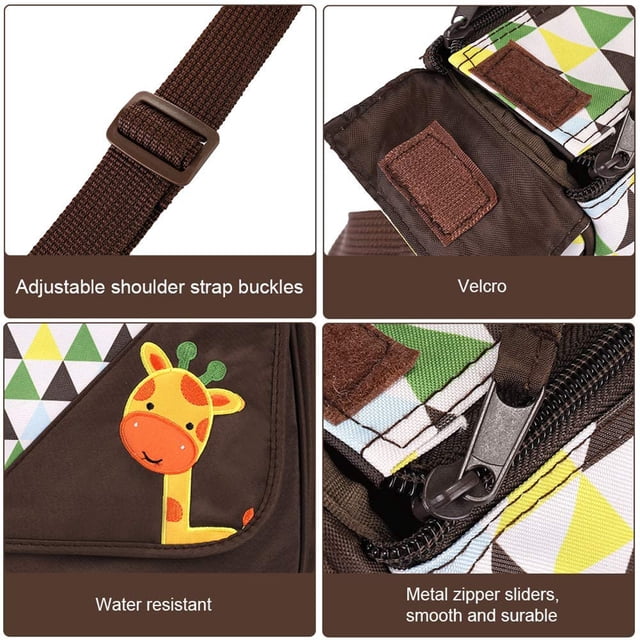 Bolsa de maternidad, bolsa de momia de 5 piezas para bolsa de pañales para bebés, bolsa de momia, diseño de clase mundial