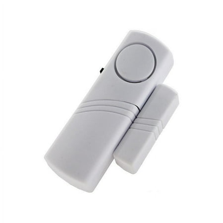 Wireless Door Window Burglar Alarm System - 120dB Loud Sound, Peel-and-Stick Installation - for Home Security, Preventing Intruders